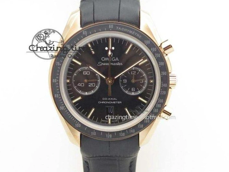 0405 Speedmaster Racing Master SS HKF Best Edition Black Dial on SS Bracelet A Versatile 7810